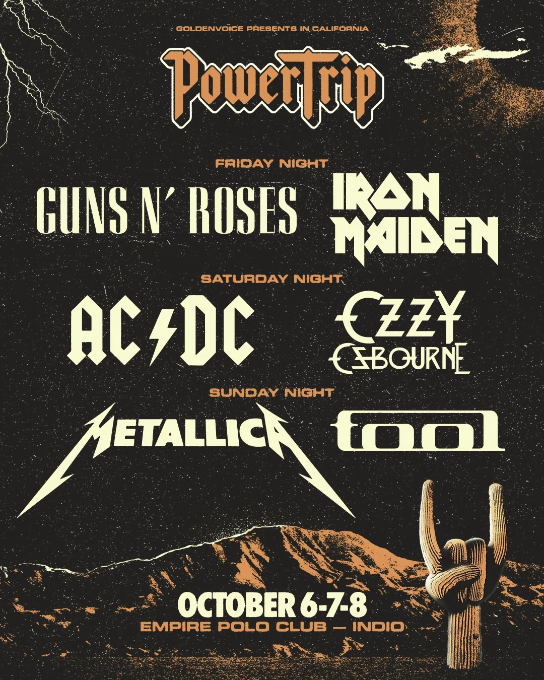 Are you planning to go to the metal and rock music festival Power Trip in Indio this October? 