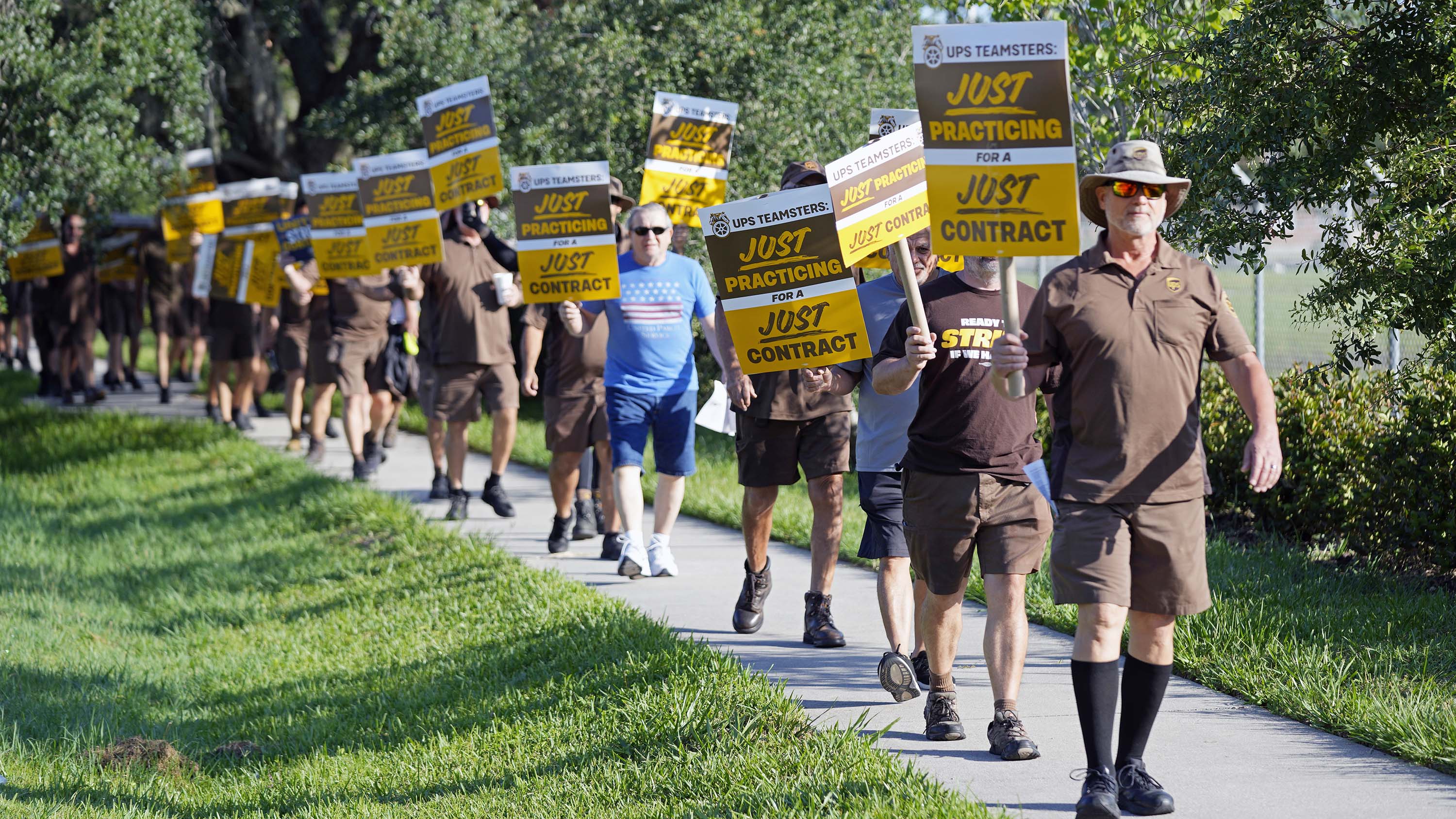 Do you think UPS and the union will come to an agreement before deadline or be forced to strike? 