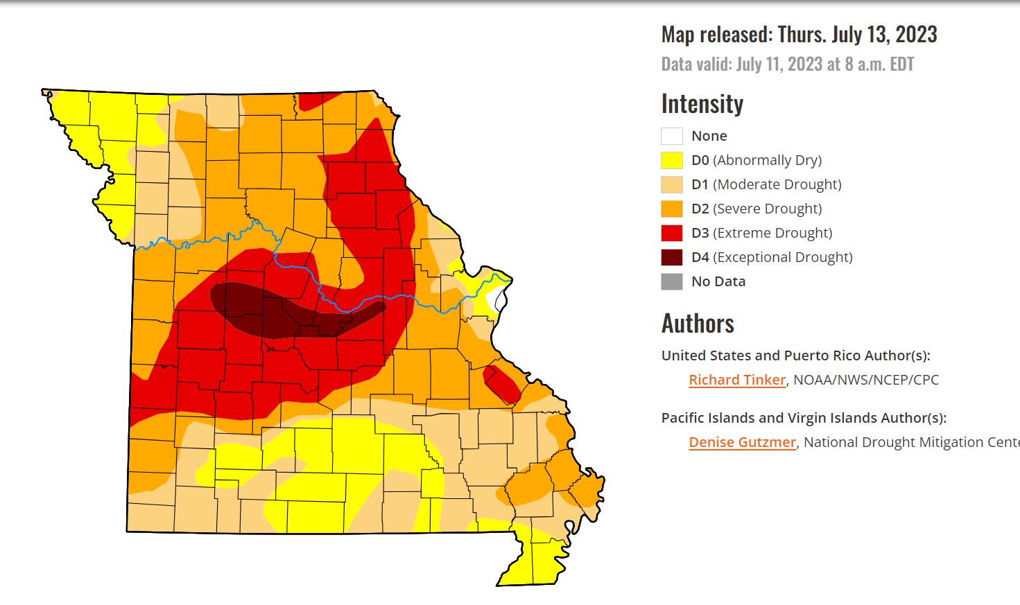 Did the rain last week ease the drought in your area?