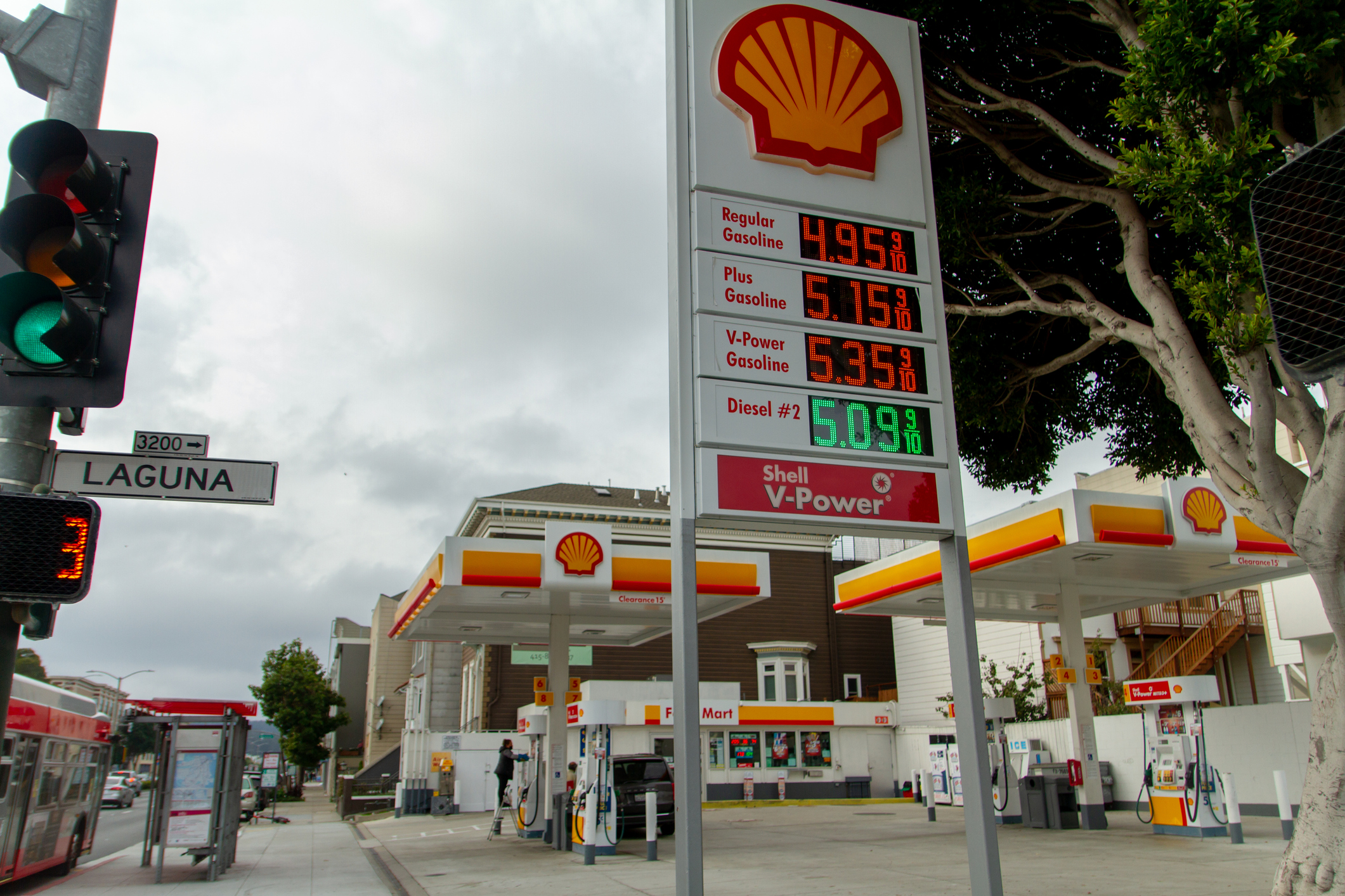 Do you try find the gas station with the lowest prices or go to the one closest to you? 