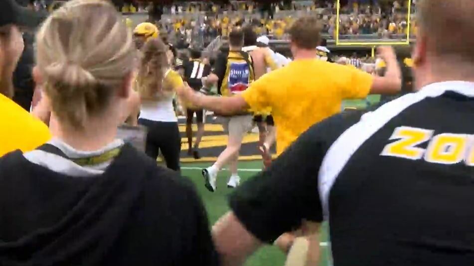 Was the Mizzou victory celebration after the K-State win worth the $100,000 fine?