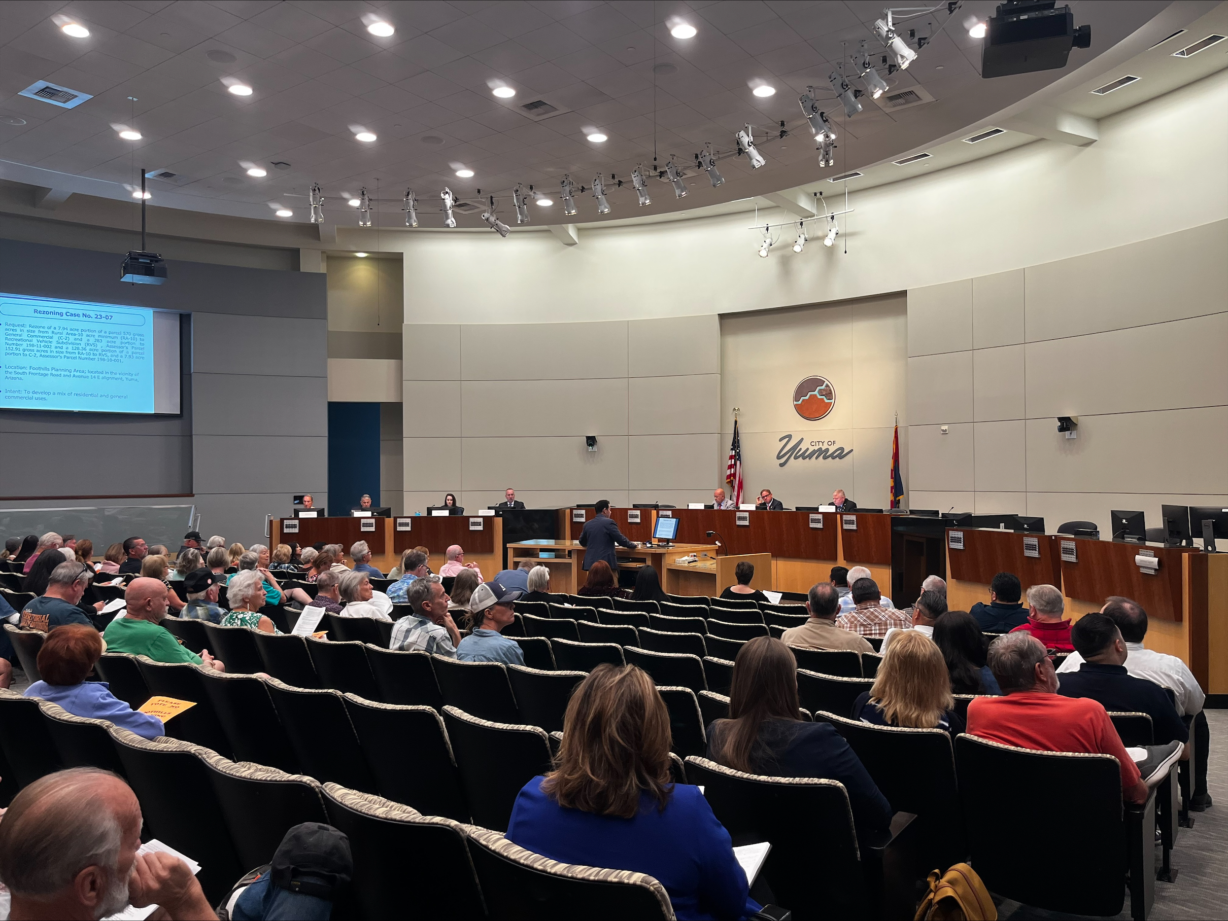 Are you in favor of the Board of Supervisors' decision to pass the rezoning project?