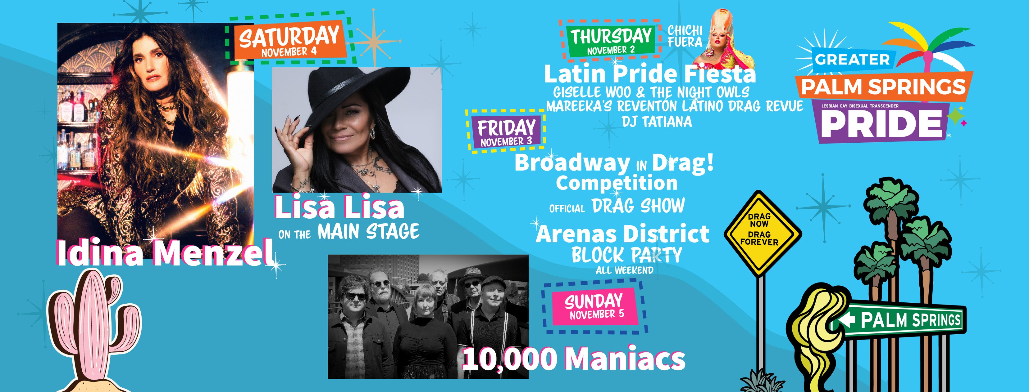 Are you attending any Palm Springs Pride events this weekend?