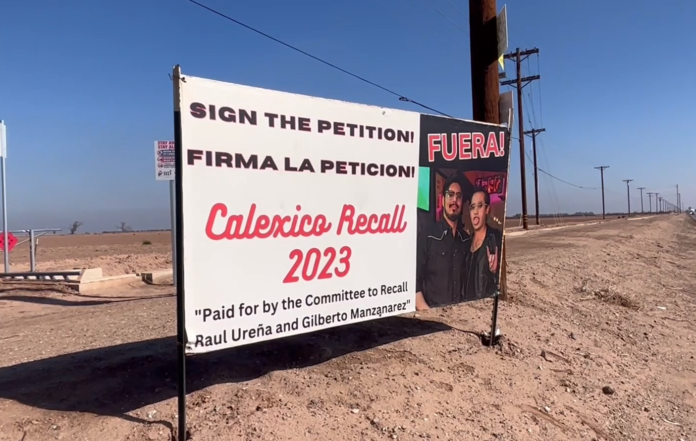 Do you think Calexico's mayor will be recalled?