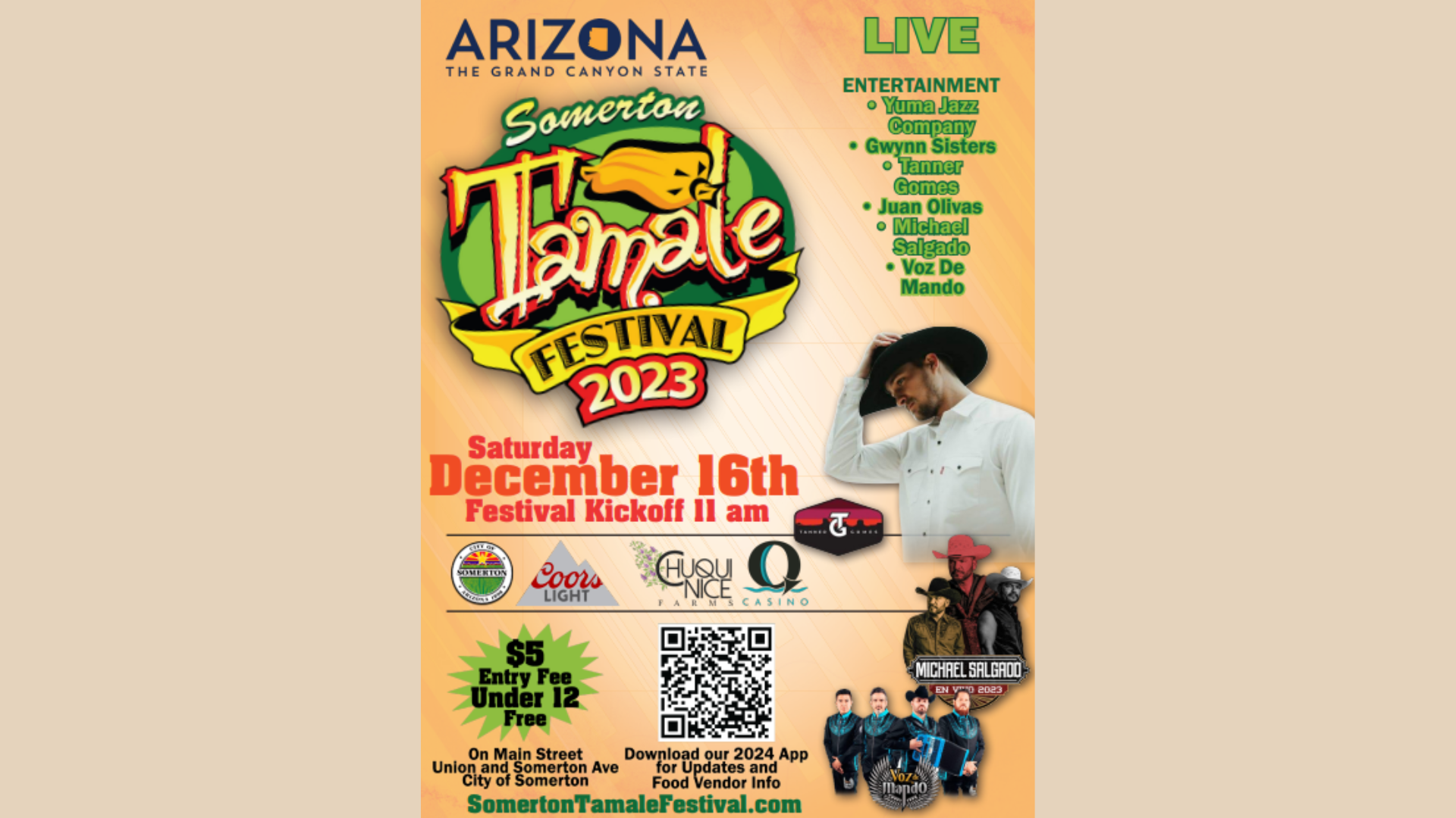 Will you be going to the Tamale Festival this weekend?