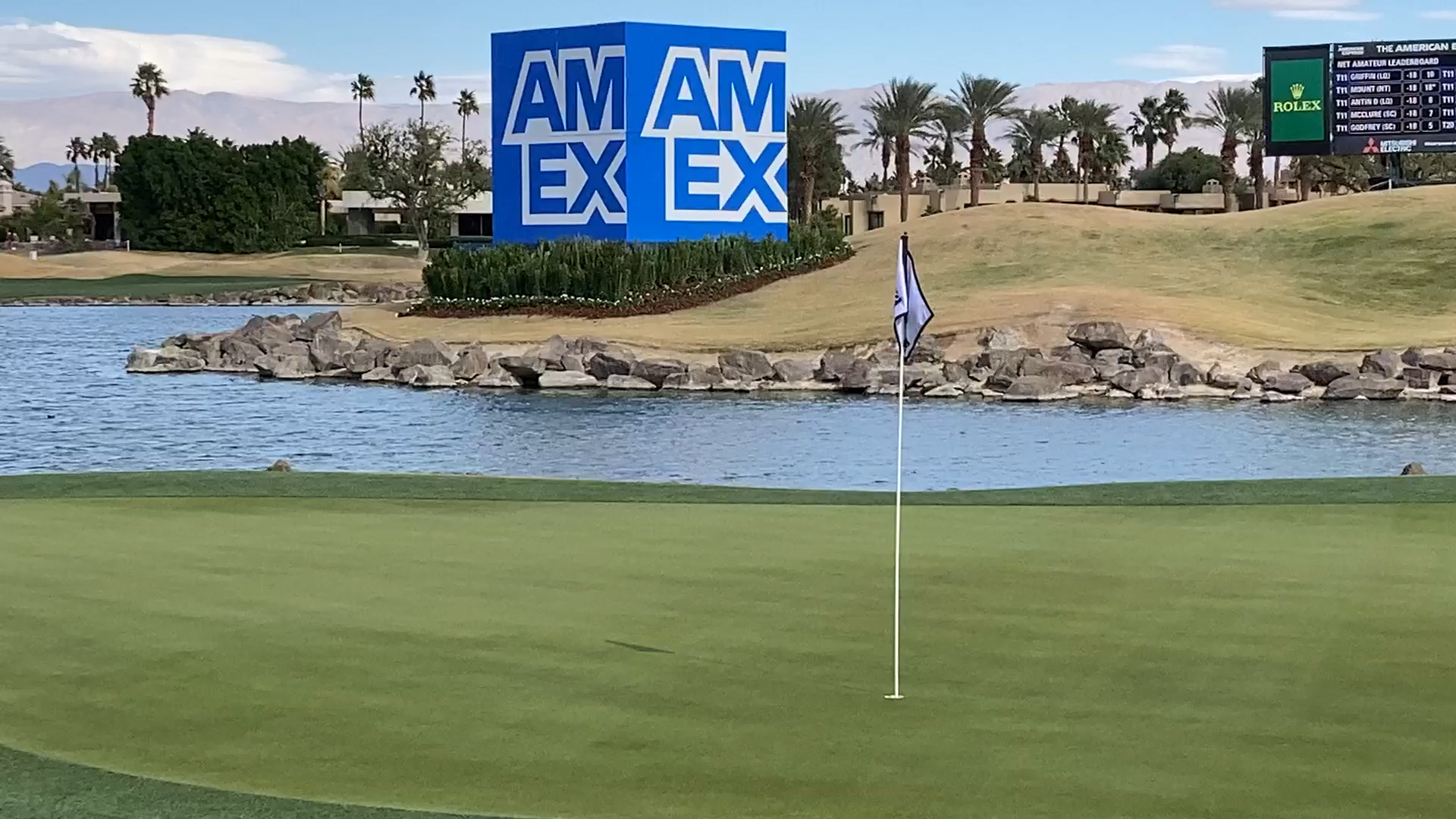 Are you attending the American Express this weekend?