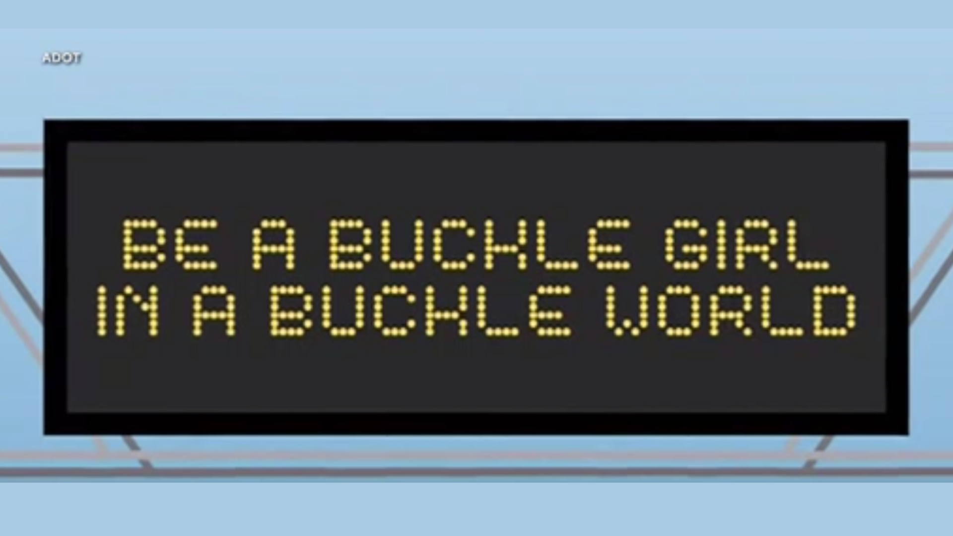 Do you find humorous traffic safety signs effective?