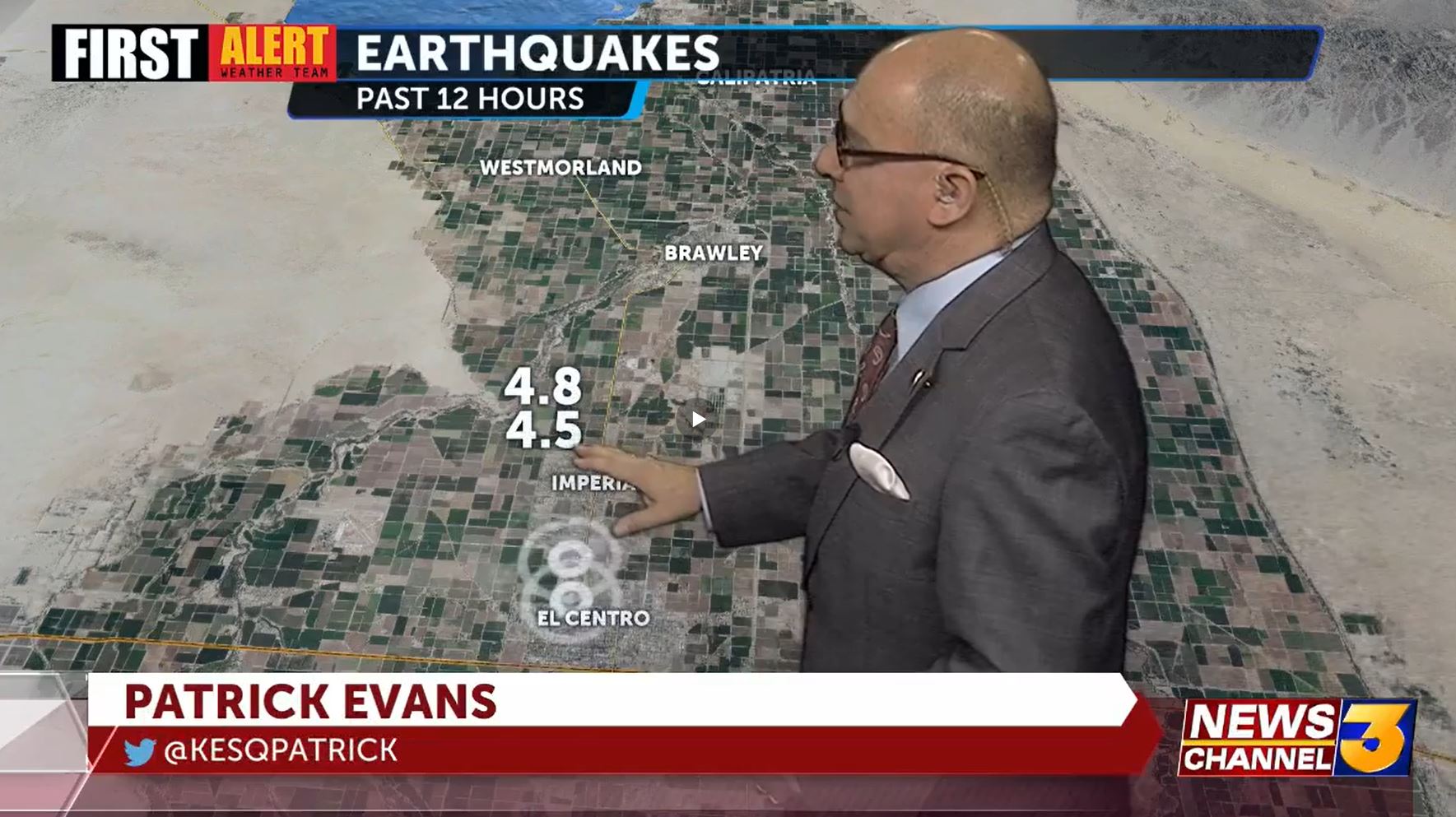 Did you feel the overnight earthquakes in SoCal? 
