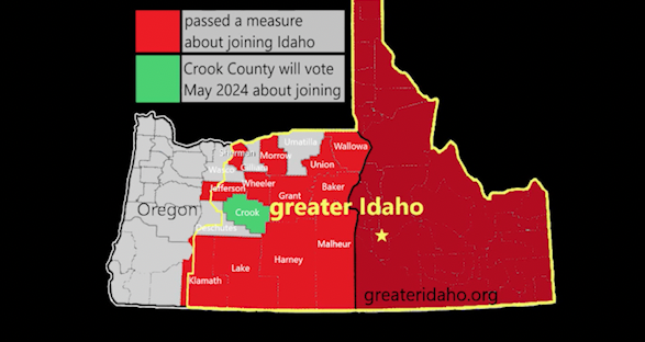 Do you support efforts to join the greater Idaho movement?