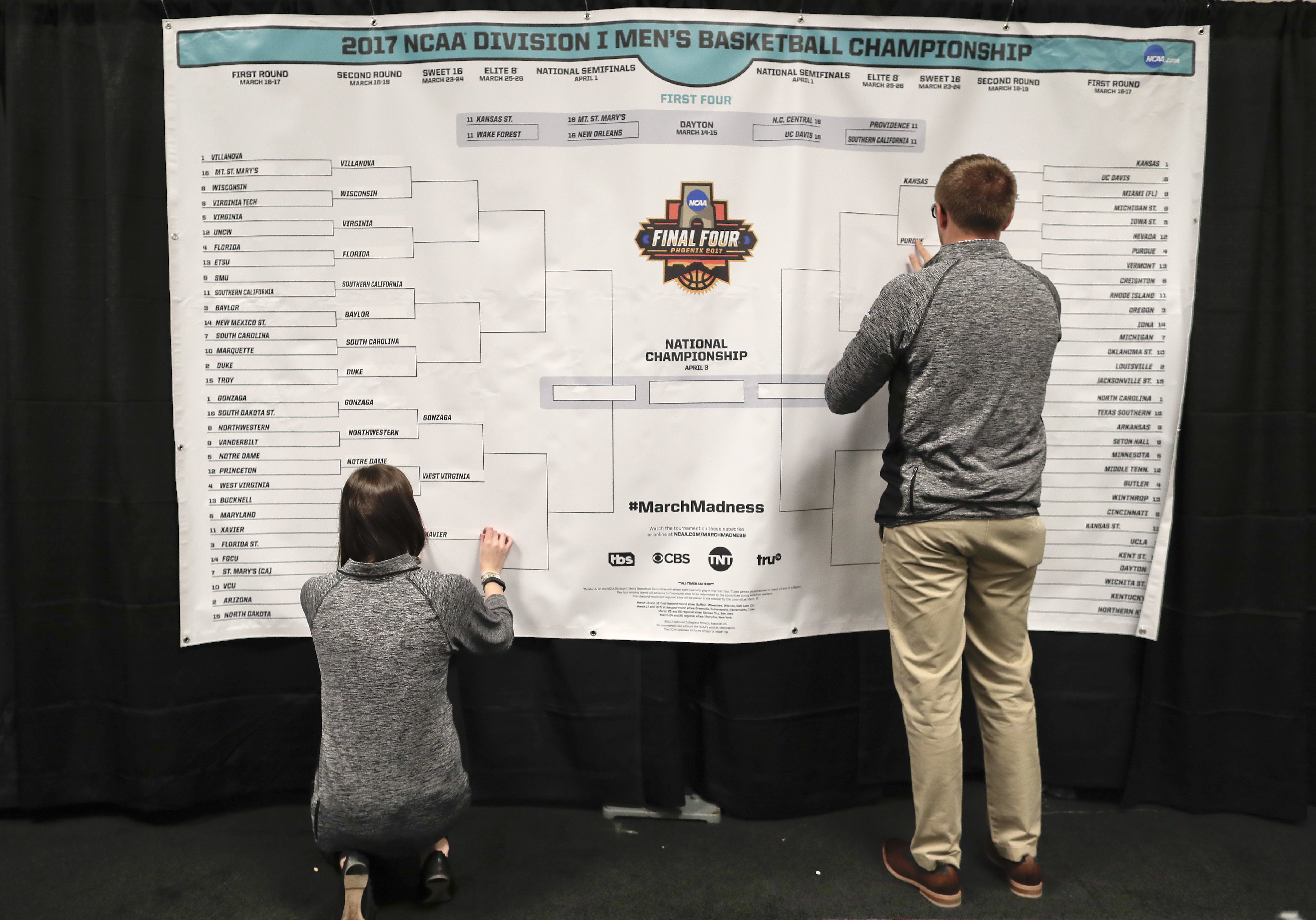 How is your March Madness bracket faring so far? 