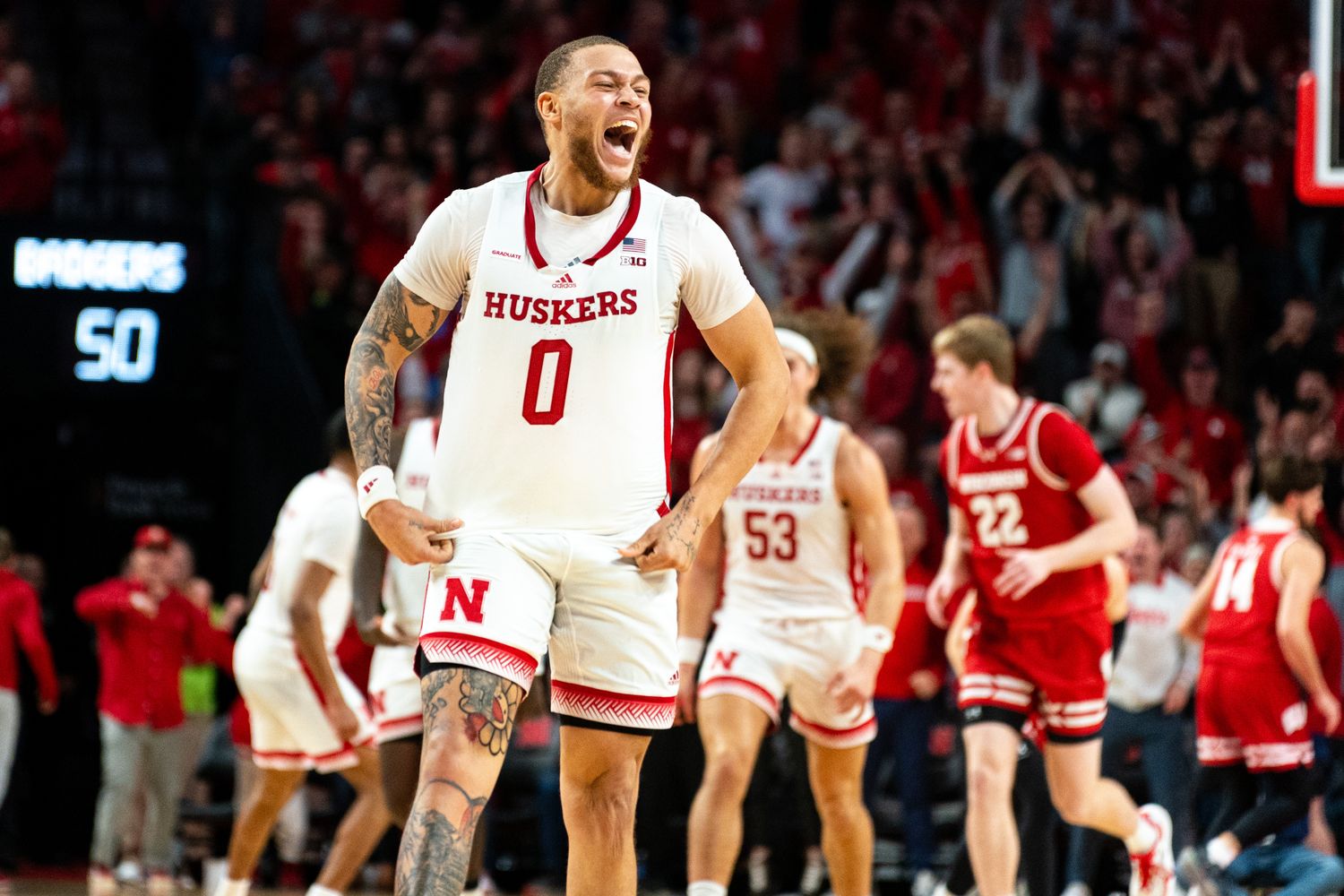 Do you view CJ Wilcher entering the portal as a big loss for the Huskers?