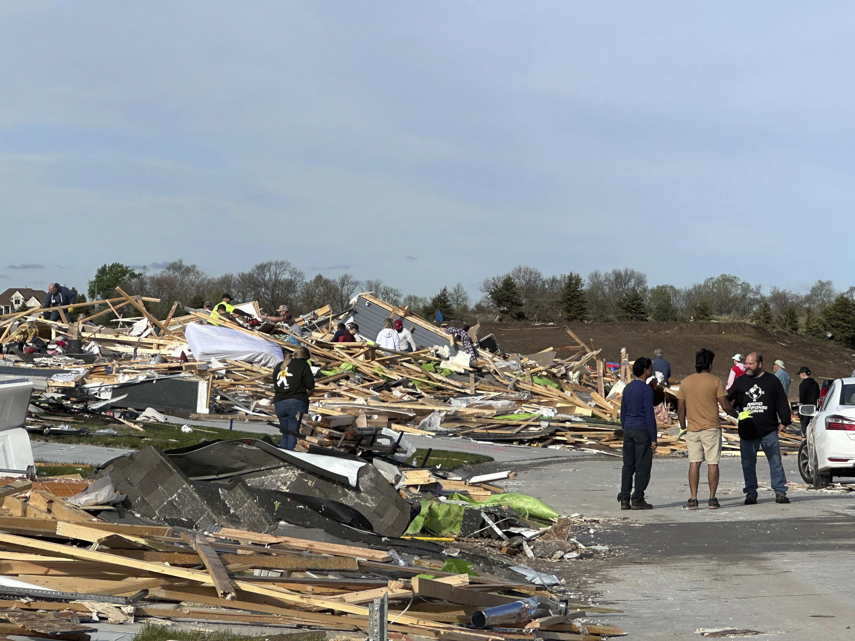 Do you know anyone who was affected by Friday and Saturday's tornadoes?