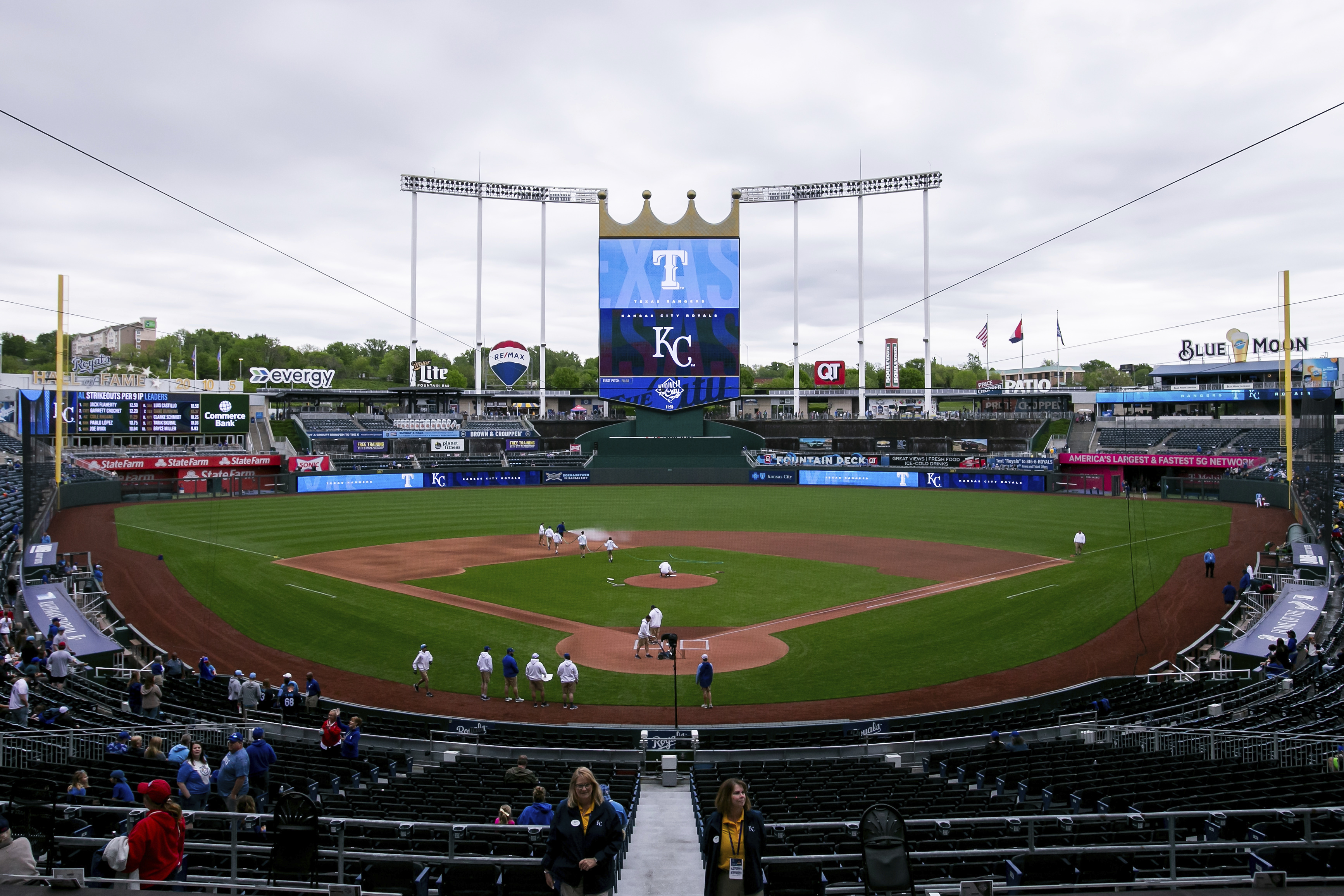 Have you gone to any Royals or Cardinals games this season?
