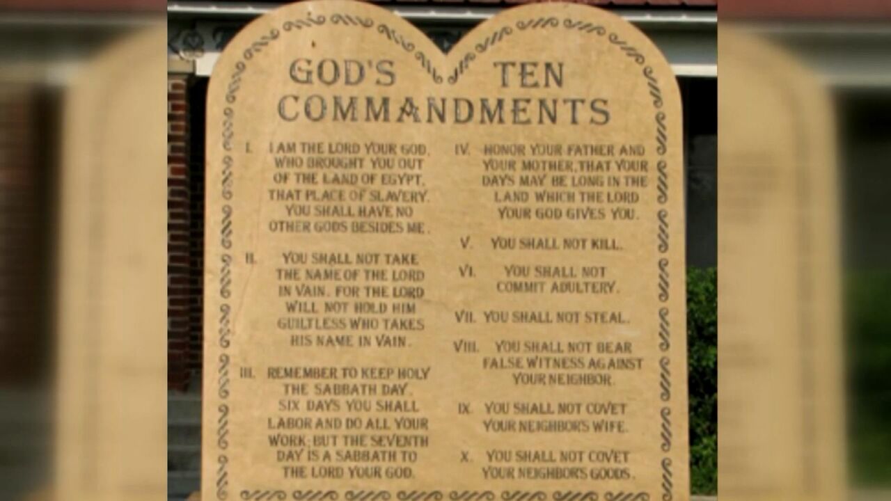Should all public schools be required to display the Ten Commandments?