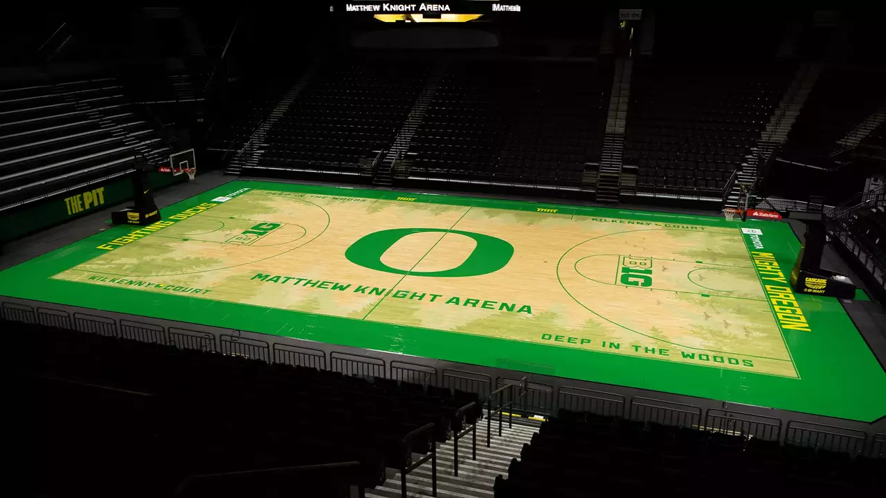 Do you like the change to the University of Oregon basketball court?