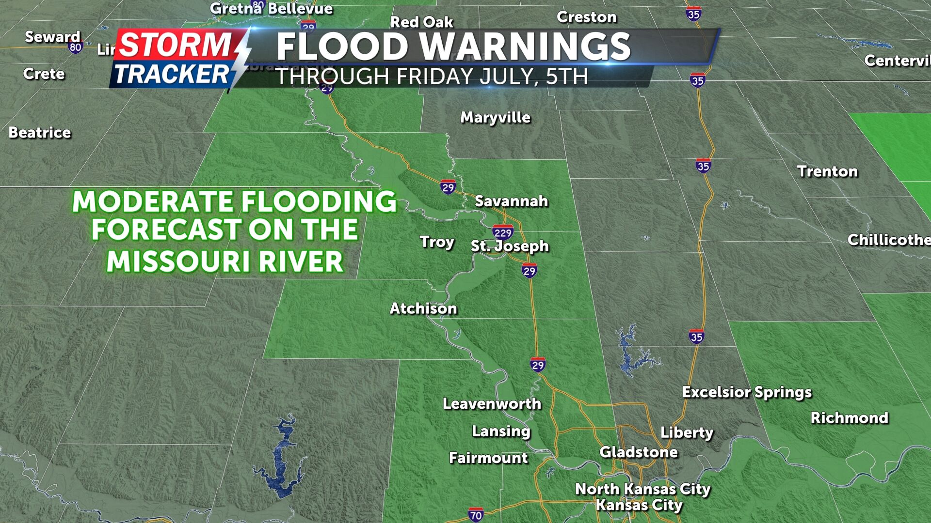 Are you concerned about the forecasted flooding?