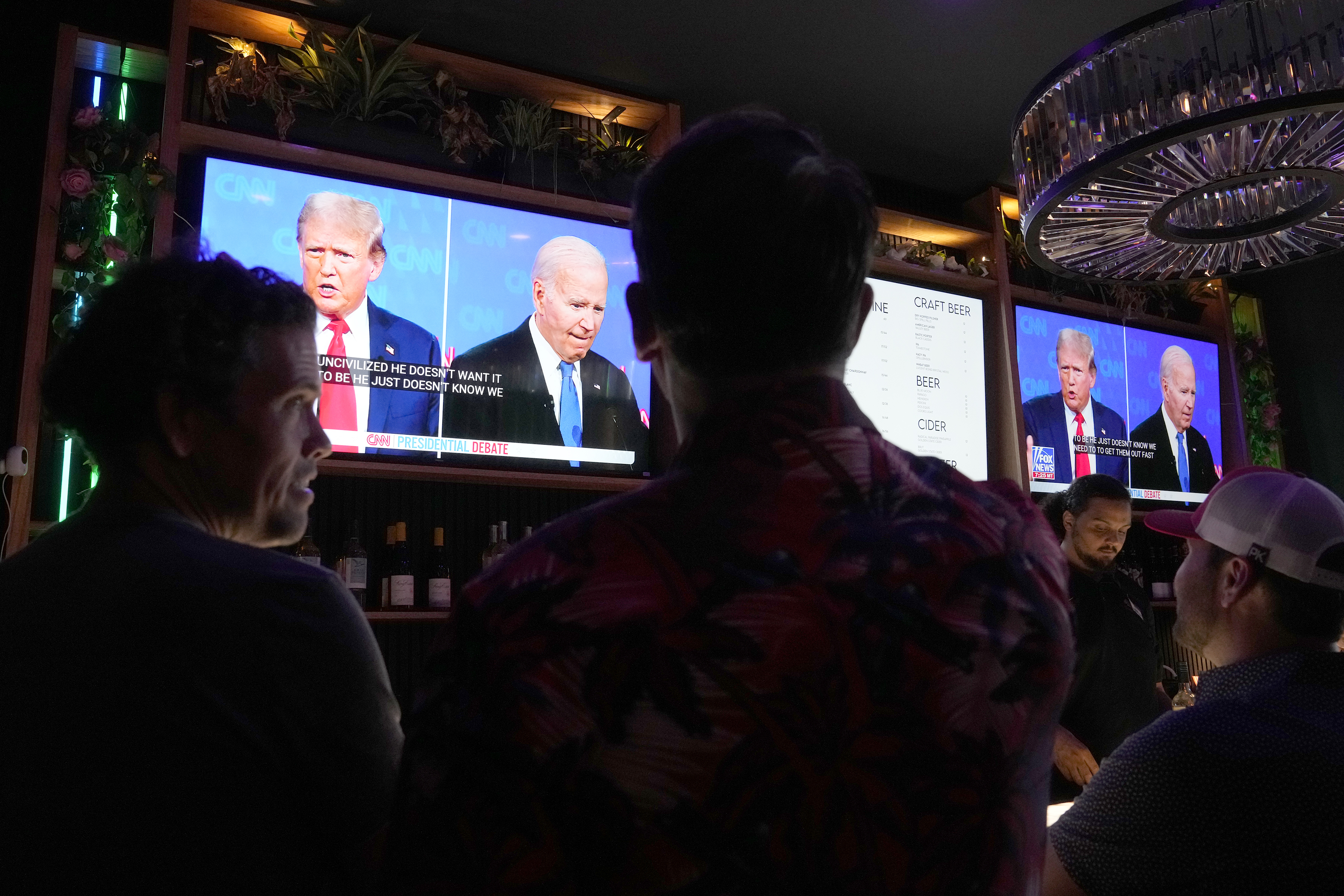 Did your opinion of Trump or Biden change because of the debate?