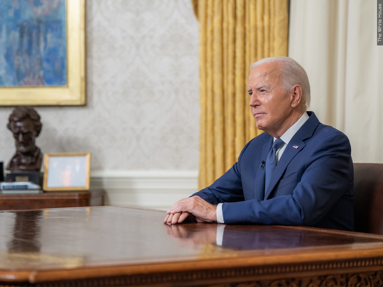 Did you watch President Biden's Oval Office address on ending his campaign?