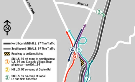 Do you think the changes to highway 97 will help with traffic flow near Cascade Village? 