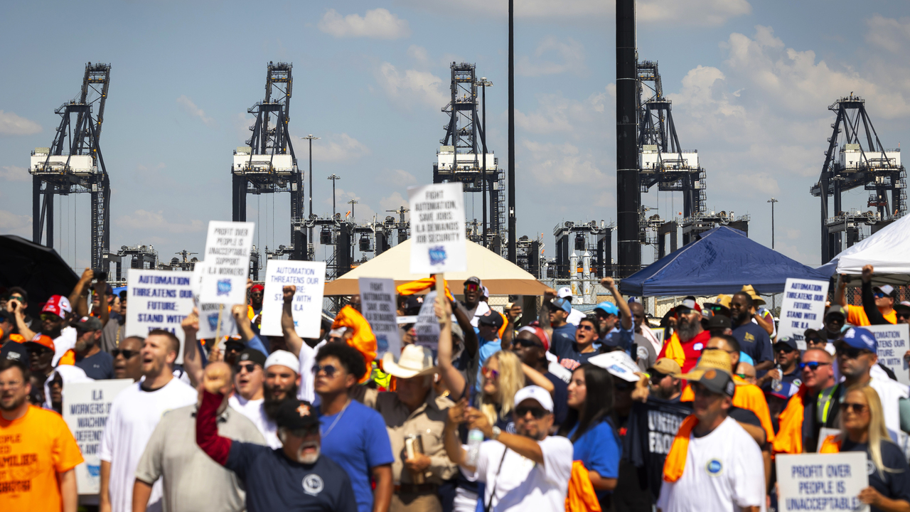 Are you concerned about potential shortages and higher prices if the dockworkers' strike carries on?