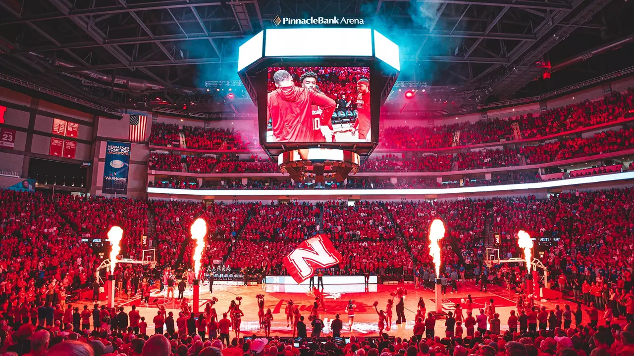 Will you miss the state of Nebraska outline on the new midcourt mark in Pinnacle Bank Arena?