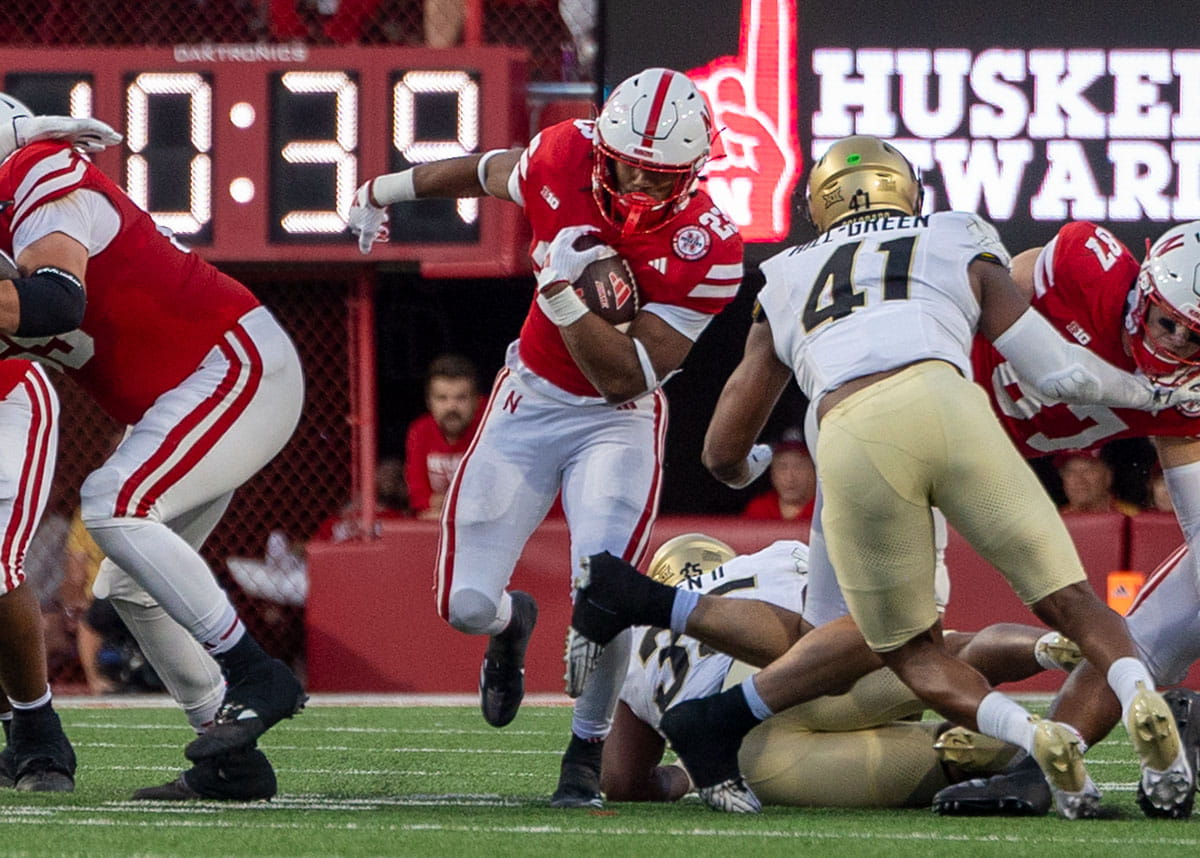 For Nebraska's offensive strategy moving forward, would you prefer: