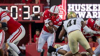 For Nebraska's offensive strategy moving forward, would you prefer: