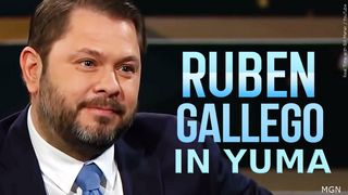 Do you think Ruben Gallego coming to Yuma County will benefit his campaign