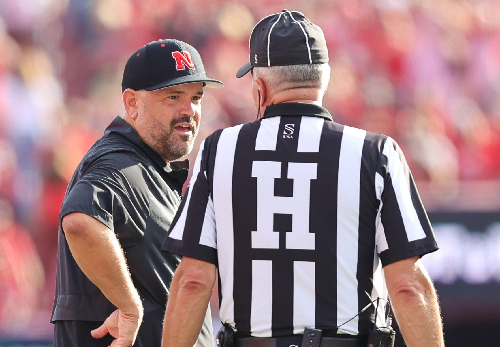 How should Nebraska address officiating controversies?