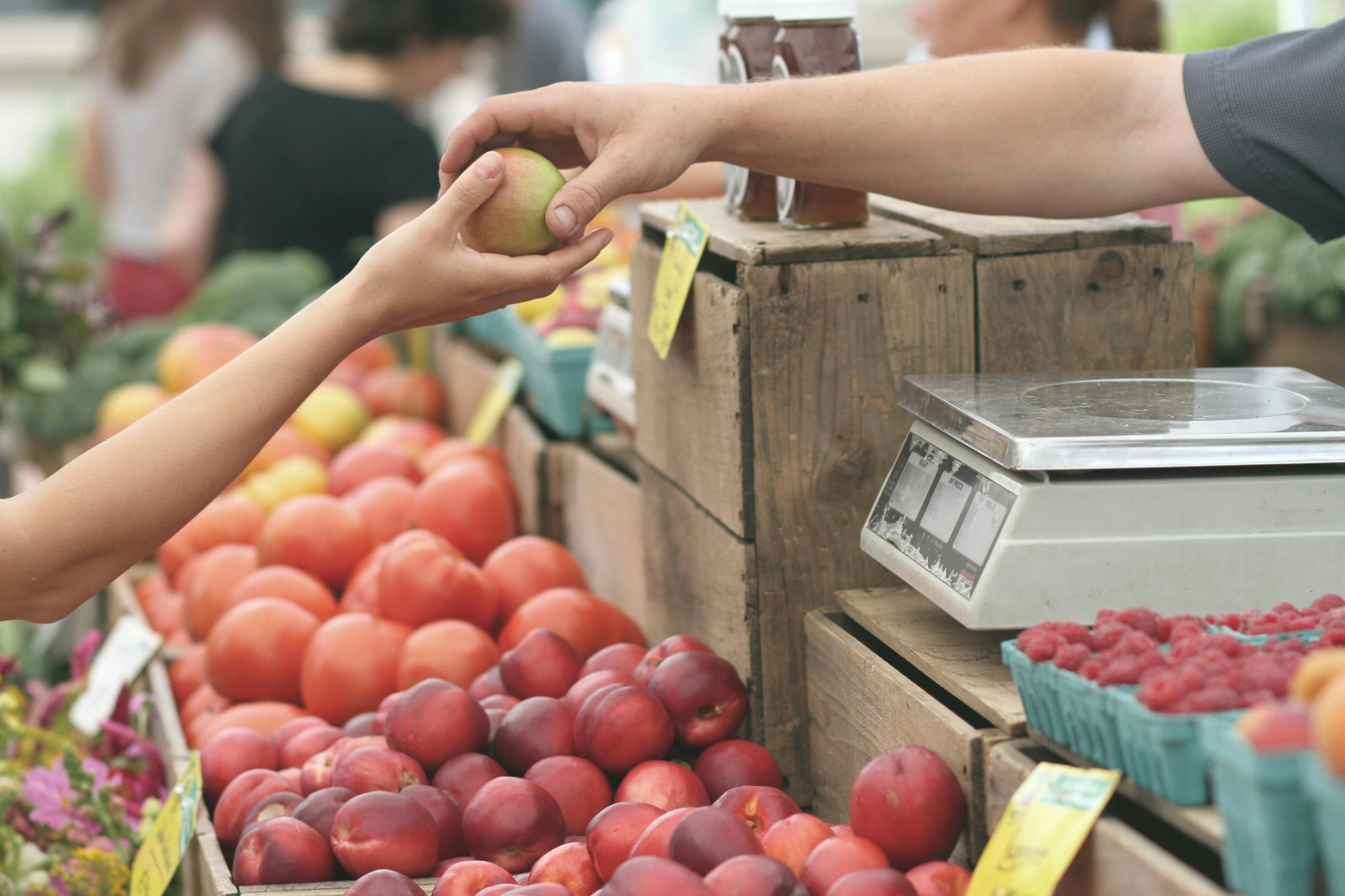 Do you frequent an outdoor farmer’s market?
