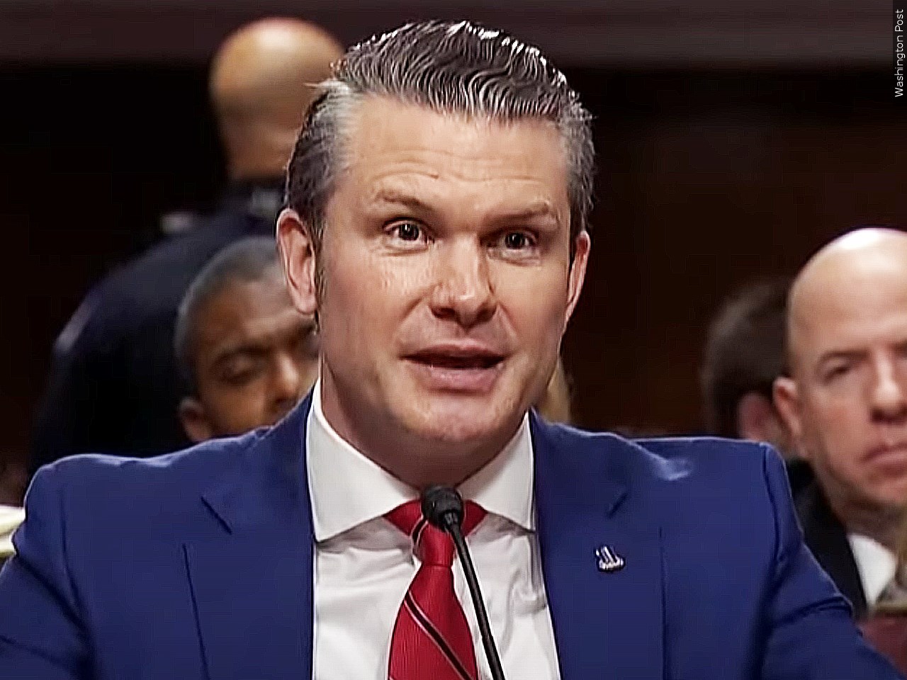 Did you watch any of the defense secretary confirmation hearing for Pete Hegseth?