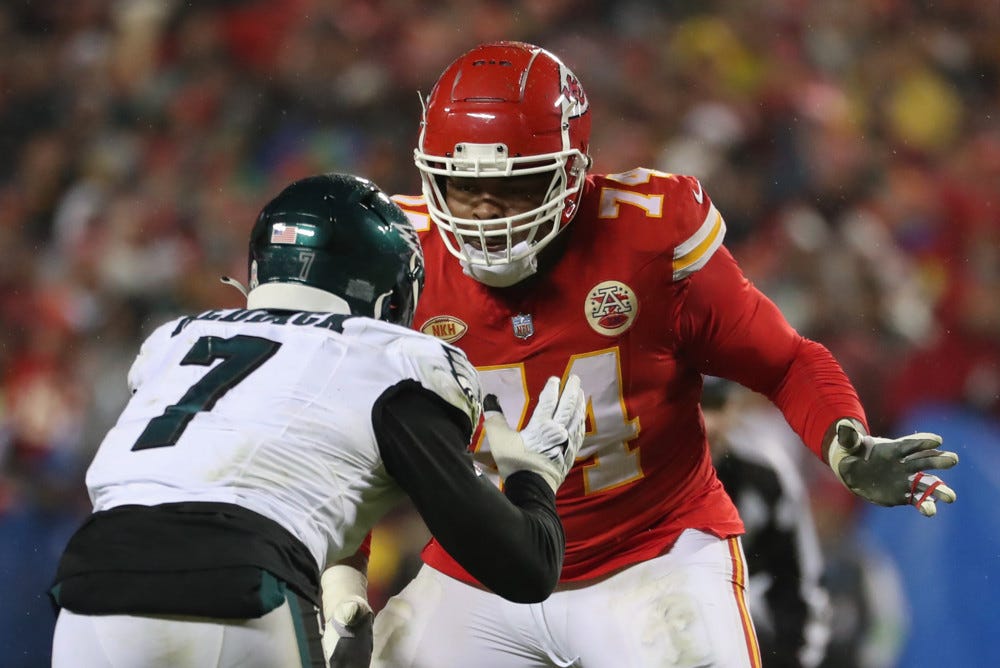 Will the Chiefs add at offensive line next week?