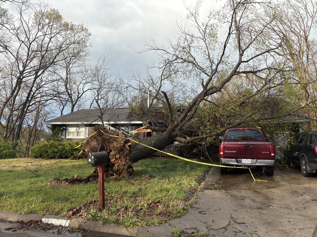 Did you see damage in your area from the Easter Sunday storms?