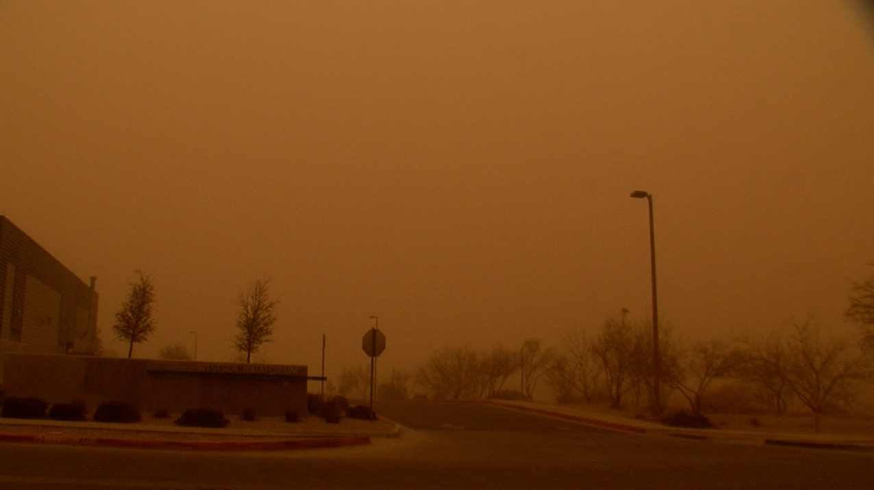 Have the recent dust storms impacted your health?