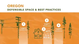 Have you taken measures to ensure there is defensible space at your home?