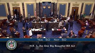 Do you support the Senate passing the "big, beautiful bill?"
