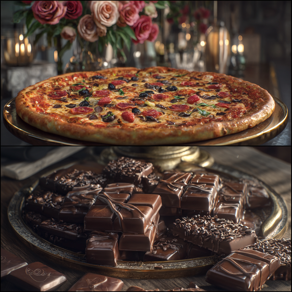 Would you rather give up pizza or chocolate forever?