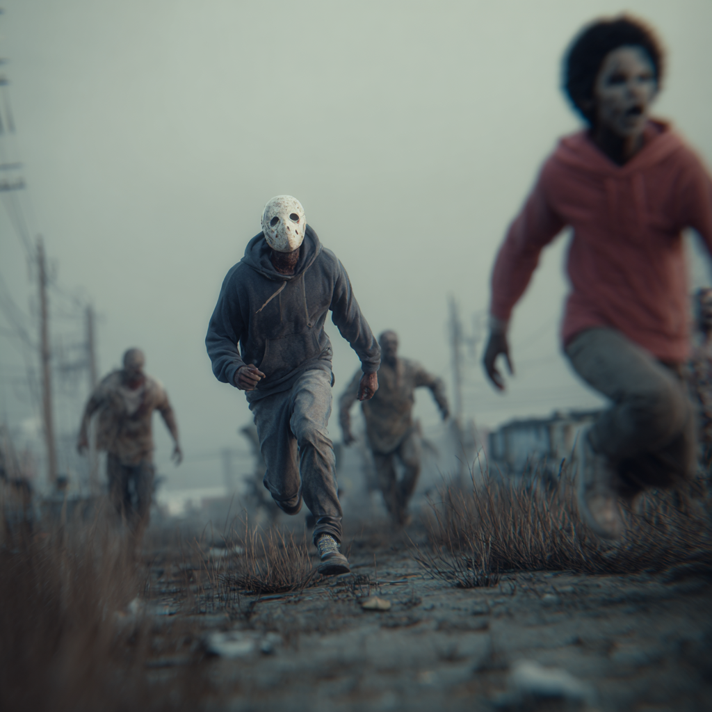 Would you rather be chased by zombies or hunted by a masked killer?