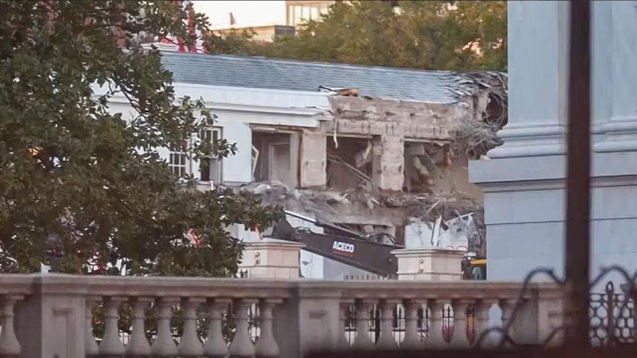 What do you think of demolishing part of the White House to build a ballroom?