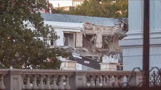 What do you think of demolishing part of the White House to build a ballroom?