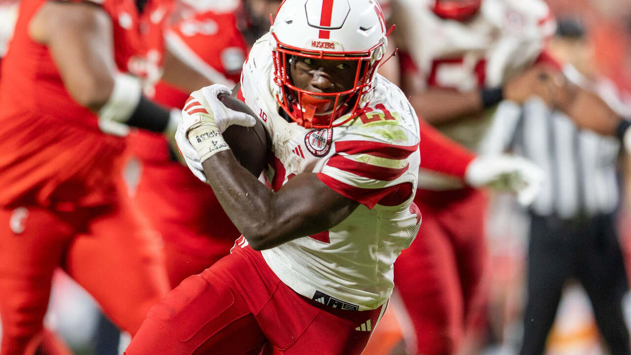 Does Emmett Johnson's departure mean Nebraska needs a running back from the portal for 2026?
