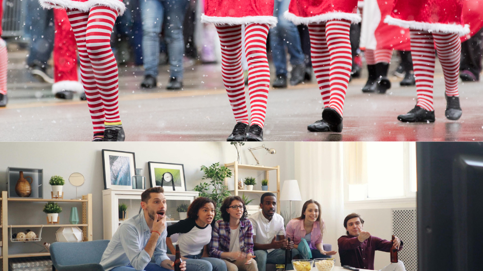 Is your New Year’s Day more about a parade or a football game?