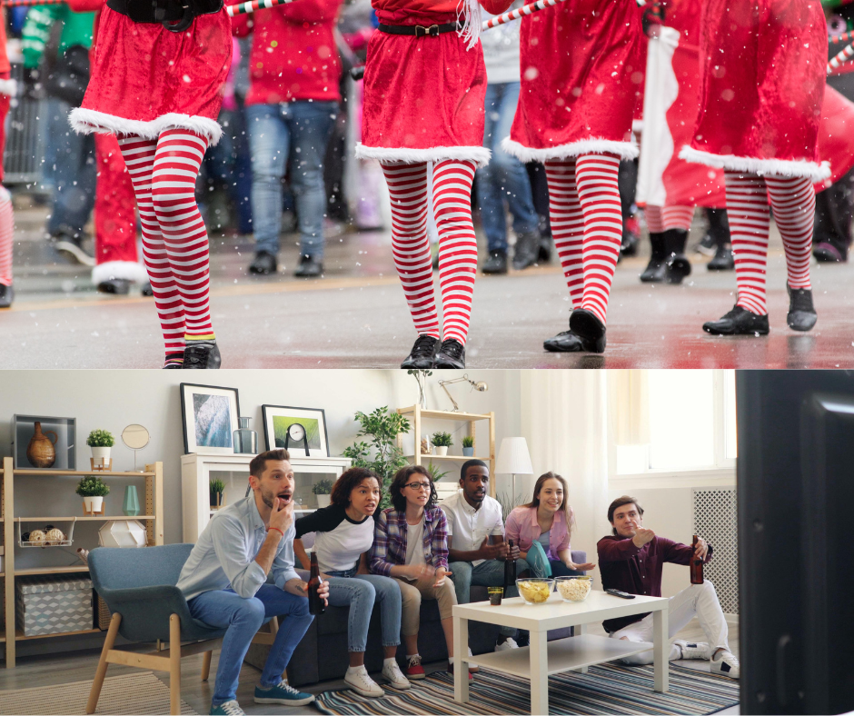 Is your New Year’s Day more about a parade or a football game?