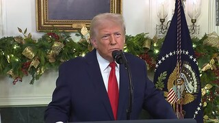 Do you agree with President Trump's speech from last night?