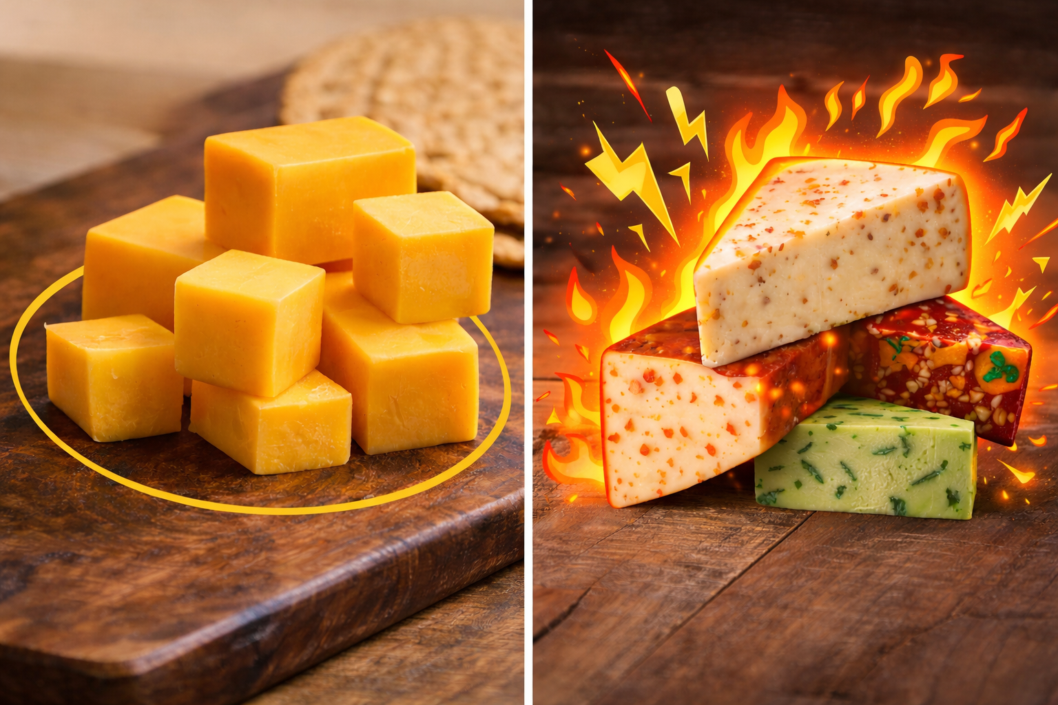How adventurous are you with cheese?