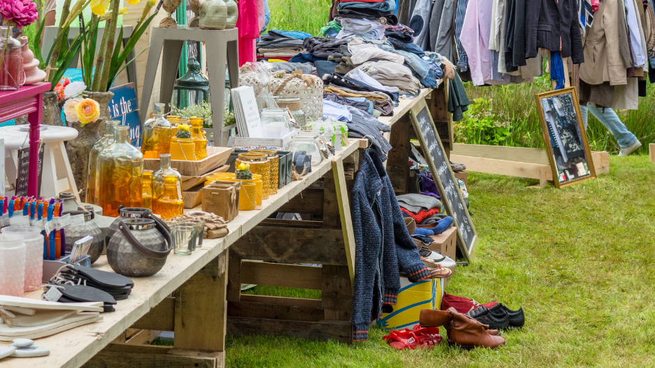 Are you a fan of garage sales and flea markets?