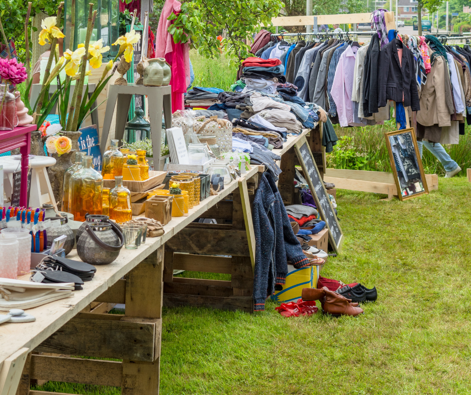 Are you a fan of garage sales and flea markets?