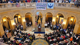 Do you support the new DHS order regarding legal refugees in the U.S.? 