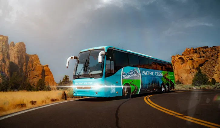 Have you ever taken one of the Central Oregon bus lines offered by Pacific Crest?