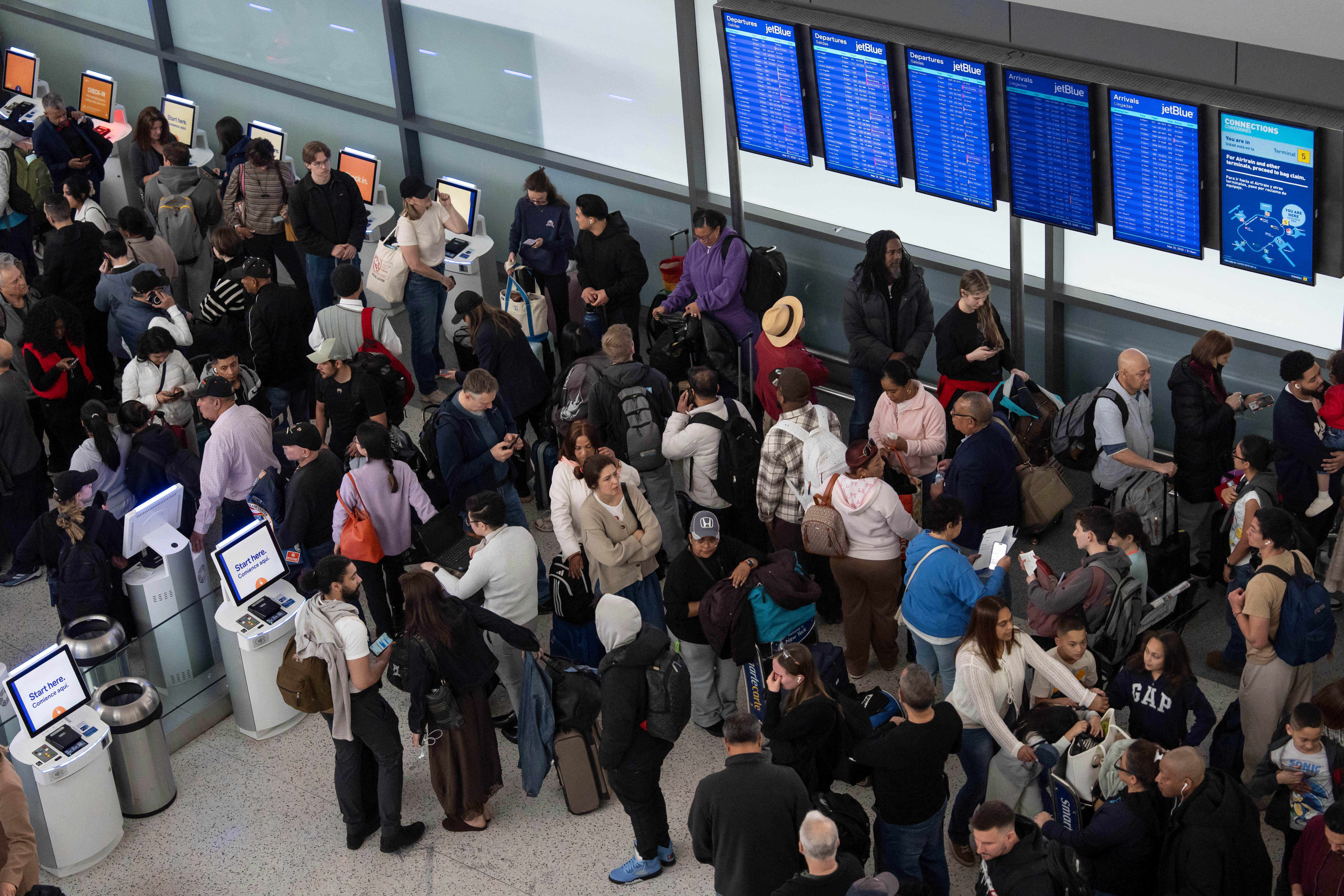 Should federal immigration agents assist with airport security?